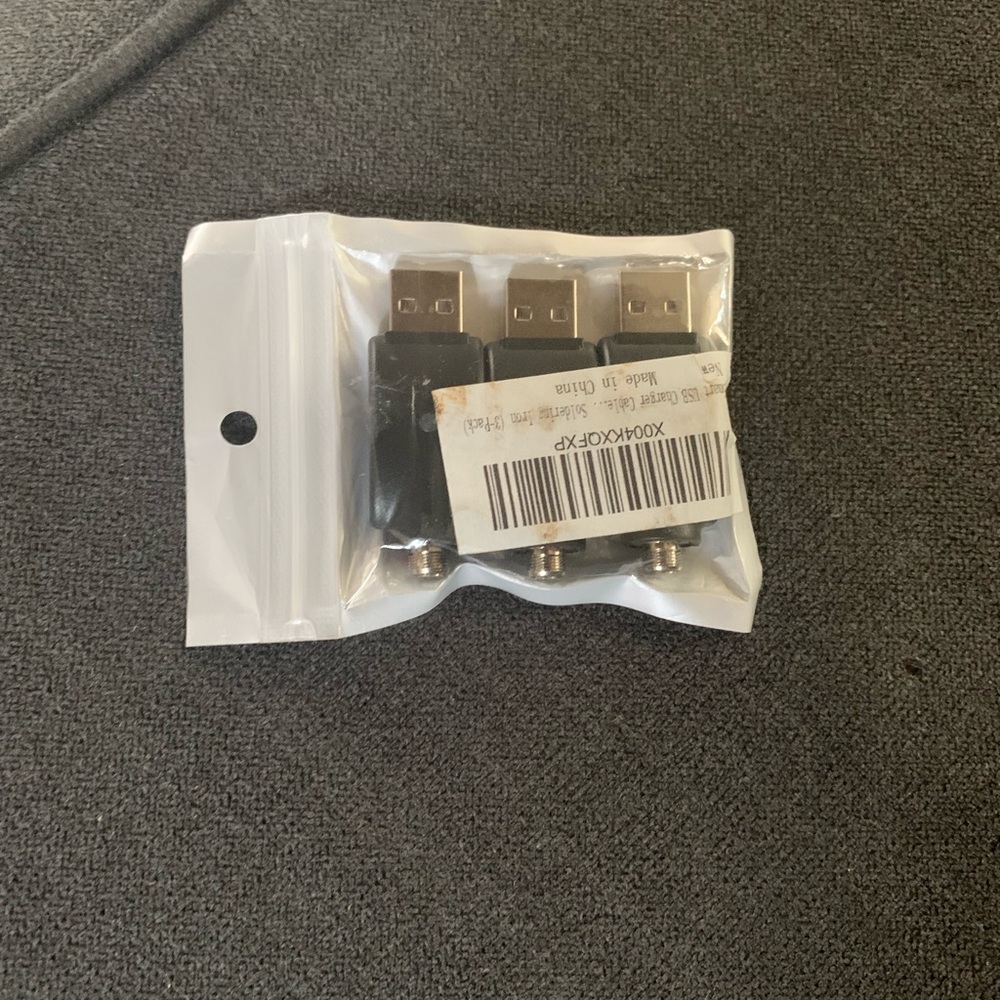Smart USB Charger Cable... Soldering Iron (3-Pack)